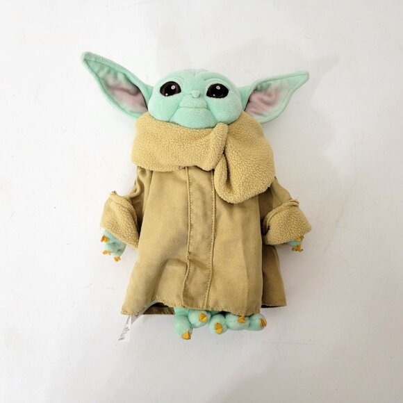 Star Wars Disney Mandalorian Baby Yoda Plush Toy 10" - Picture 3 of 6